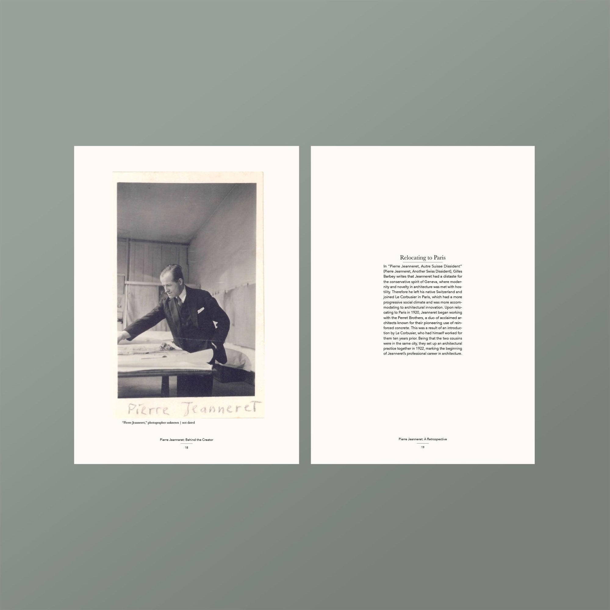 Pierre Jeanneret - Behind the Creator - Object Embassy - Pierre Jeanneret