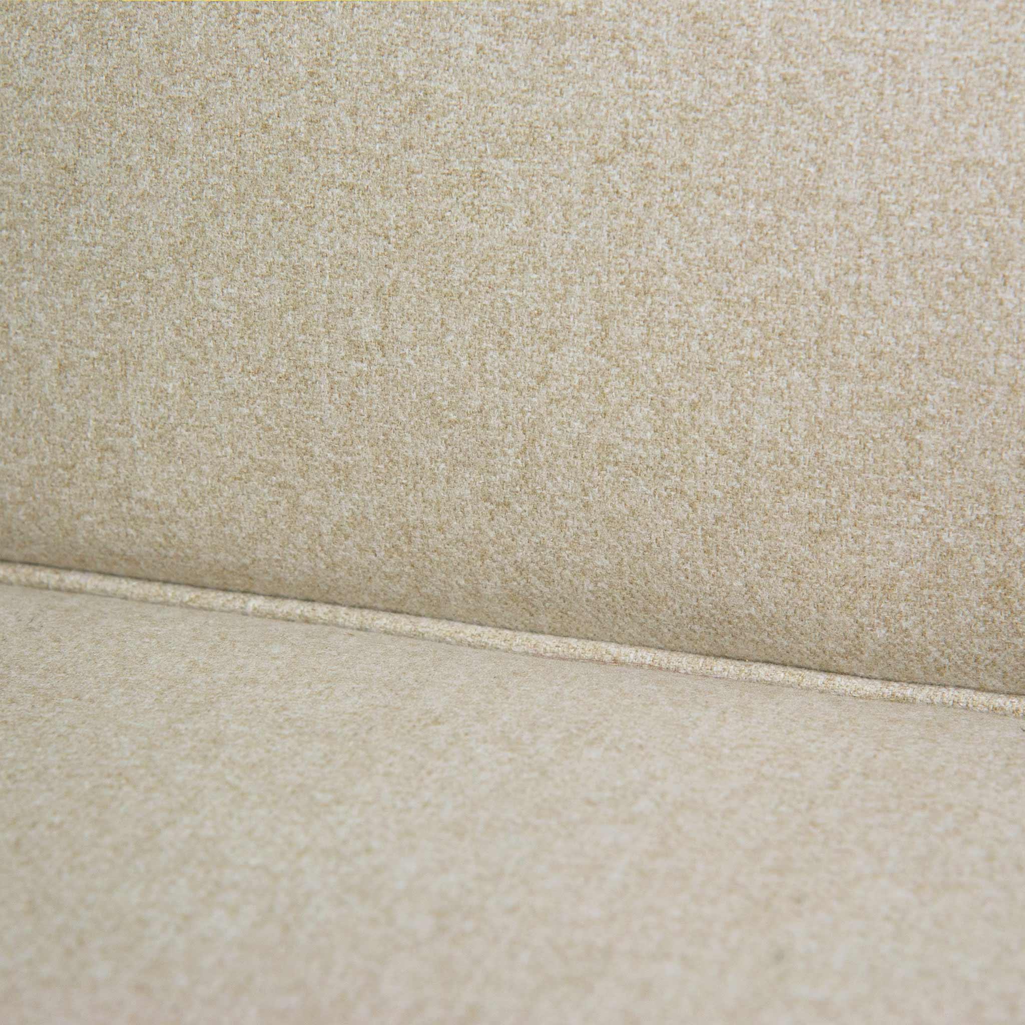 Upholstered Easy Armchair Sand Beige - Object Embassy - Pierre Jeanneret Design - handmade furniture - Lounge Chair