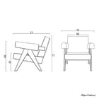 Upholstered Easy Armchair