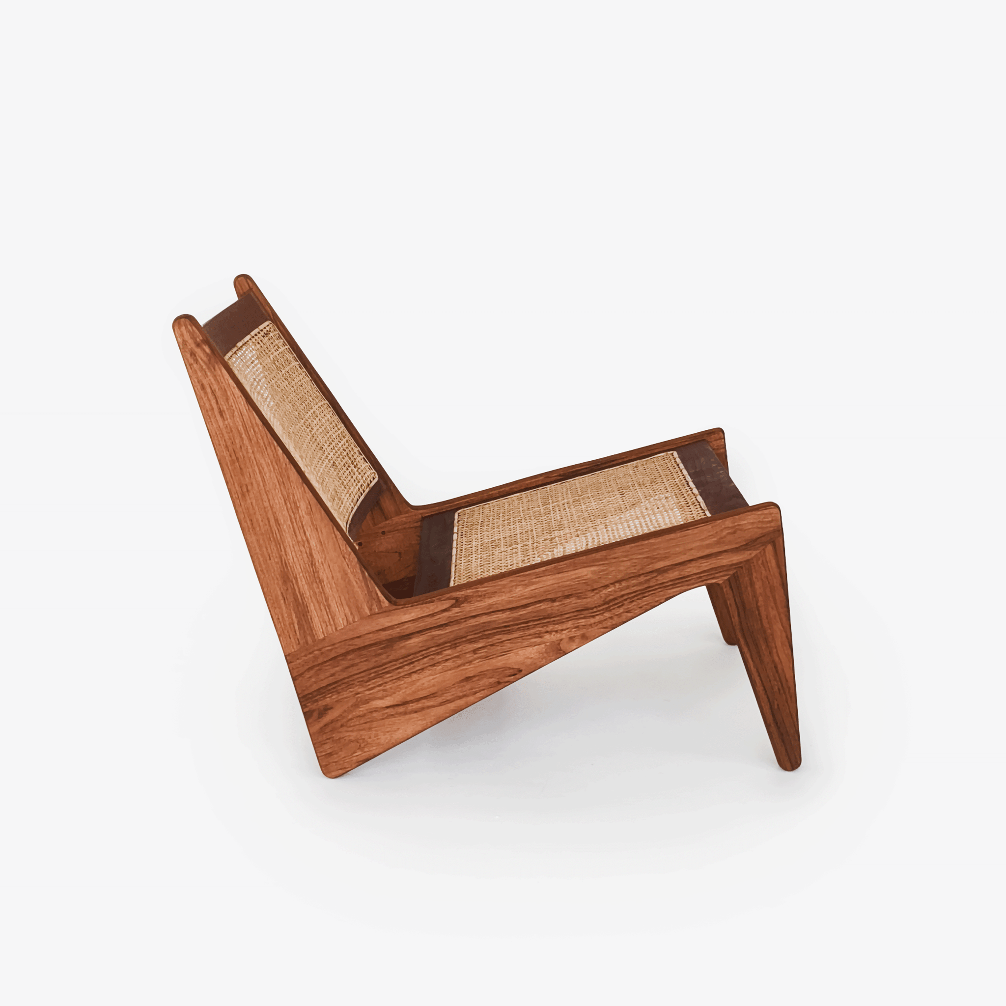Kangaroo Chair - Object Embassy - pierre jeanneret design - hand made - teak wood