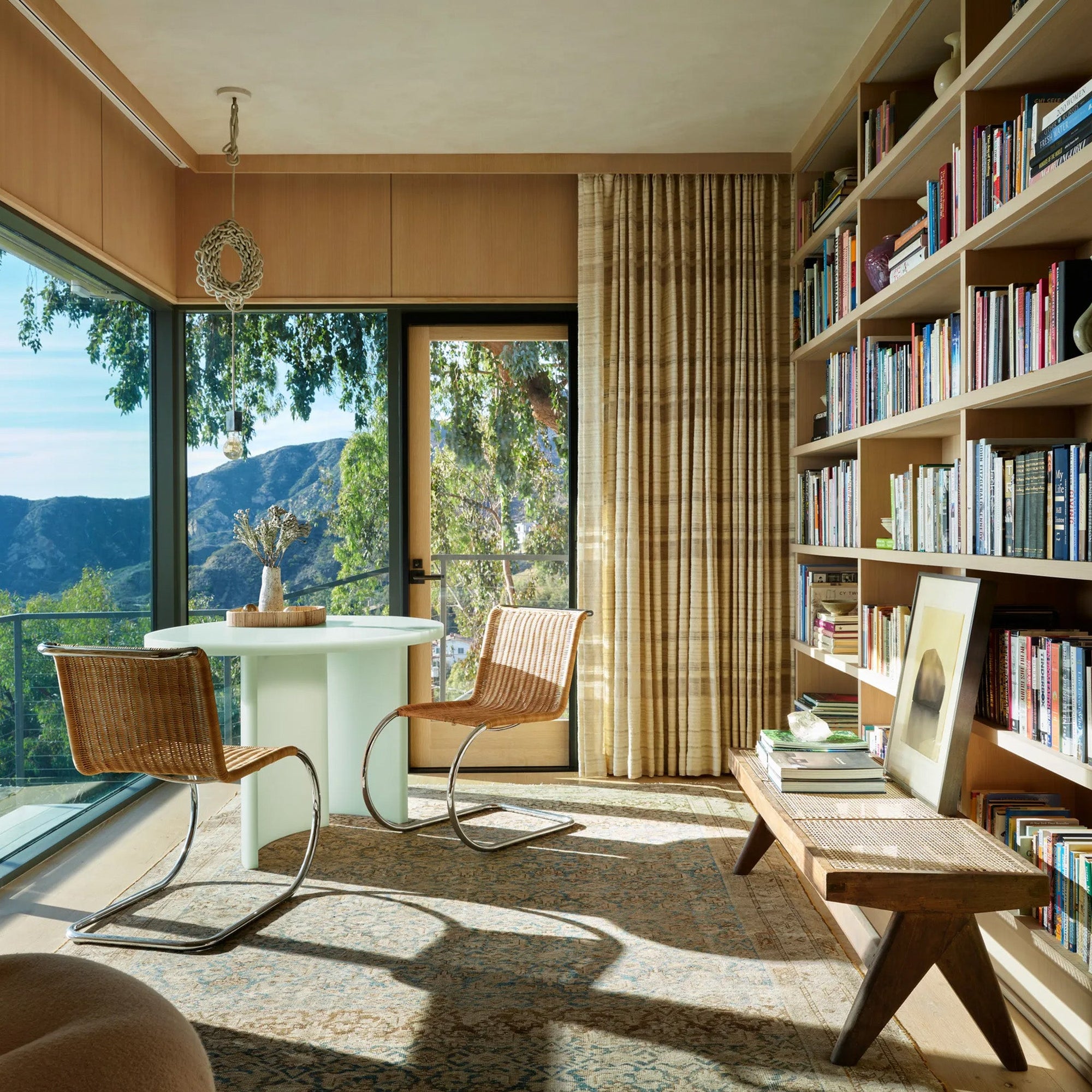 Library Bench - Object Embassy - pierre jeanneret design - hand made - teak wood