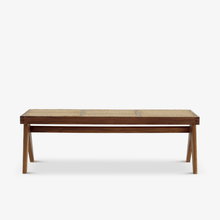 Library Bench - Object Embassy - pierre jeanneret design - hand made - teak wood