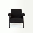 Pierre Jeanneret design Upholstered Easy Armchair - Object Embassy - Pierre Jeanneret
