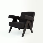 Pierre Jeanneret design Upholstered Easy Armchair - Object Embassy - Pierre Jeanneret