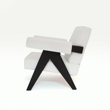 Pierre Jeanneret design Upholstered Easy Armchair - Object Embassy - Pierre Jeanneret