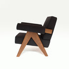 Pierre Jeanneret design Upholstered Easy Armchair - Object Embassy - Pierre Jeanneret