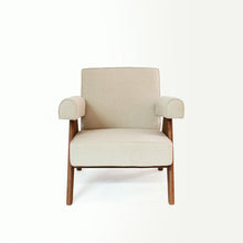 Pierre Jeanneret design Upholstered Easy Armchair - Object Embassy - Pierre Jeanneret