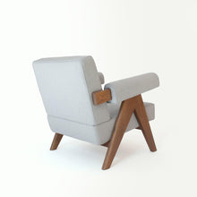 Pierre Jeanneret design Upholstered Easy Armchair - Object Embassy - Pierre Jeanneret