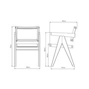 Pierre Jeanneret design Office Chair - Object Embassy - Pierre Jeanneret