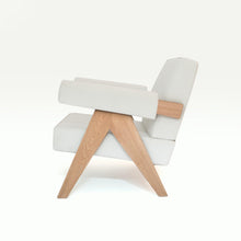 Pierre Jeanneret design Upholstered Easy Armchair - Object Embassy - Pierre Jeanneret