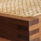 Office Chair - Dining Chair - V Chair - Object Embassy - Pierre Jeanneret Design - hand made - teak wood rattan - Chandigarh