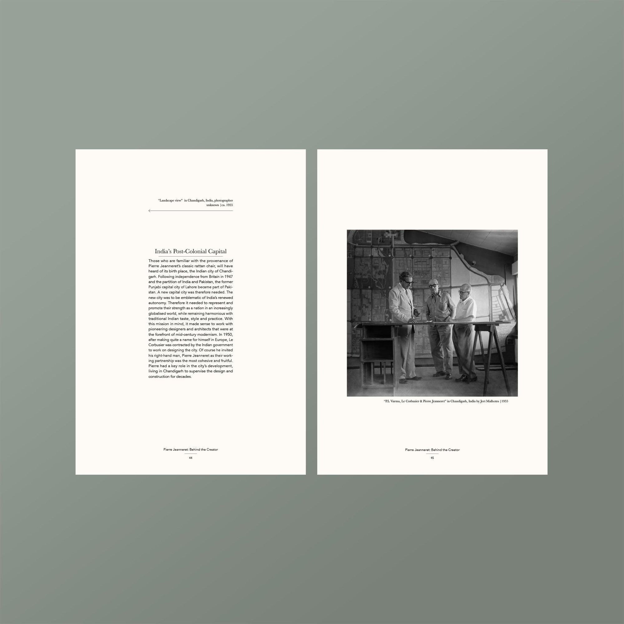 Pierre Jeanneret - Behind the Creator Book - By Object Embassy - Designbook - Furniture Design - Interior Design Book