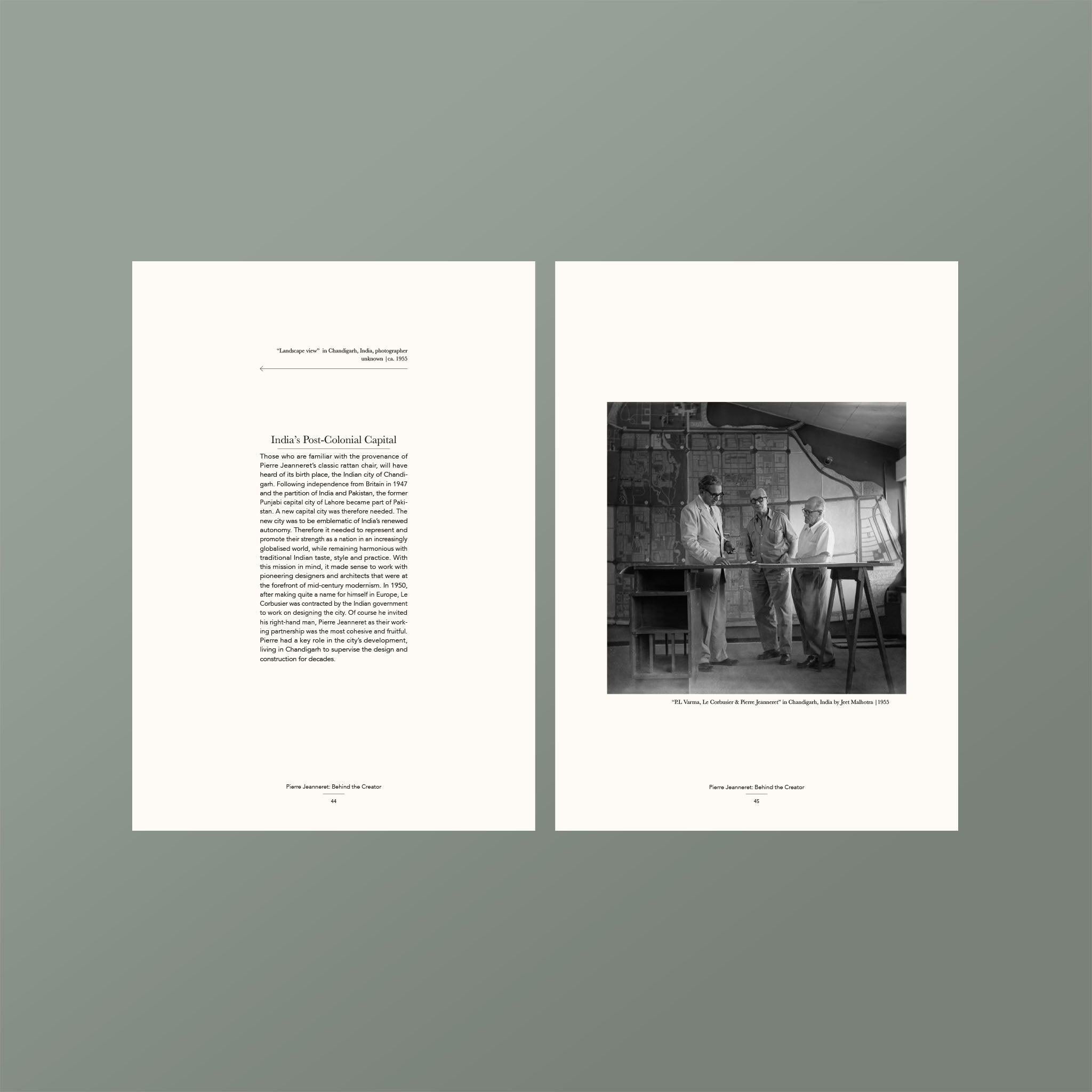 Pierre Jeanneret - Behind the Creator Book - By Object Embassy - Designbook - Furniture Design - Interior Design Book